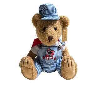 Dollywood Vintage Train Conductor Teddy Bear
